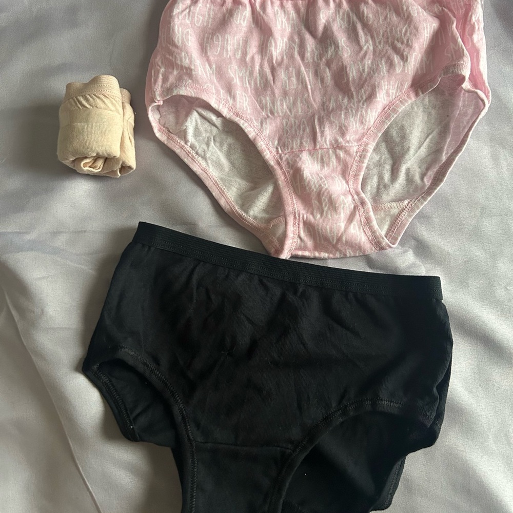 NWOT- Girls Fruit of the Loom 4 pair Assorted briefs. Size 6